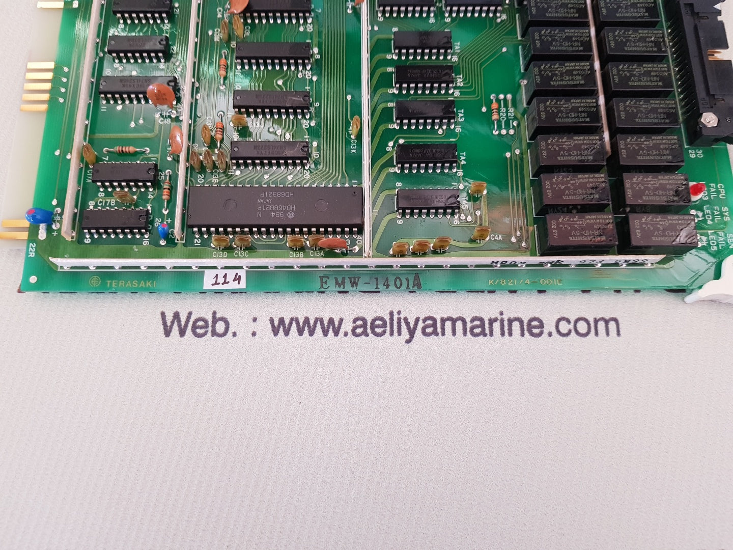 Terasaki emw-1401a parallel i/o module k/821/4-001e