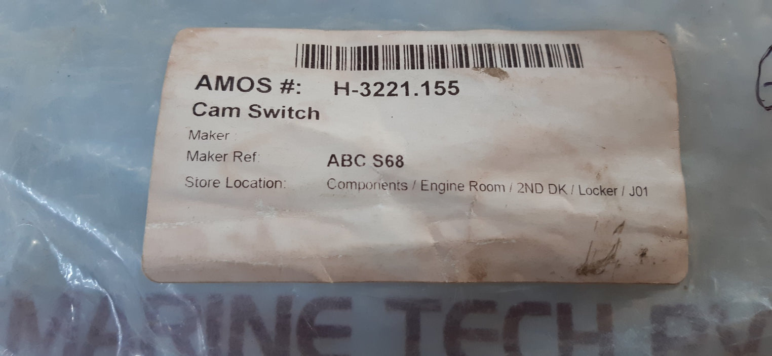 Idec izumi cs-10 camswitch camswitch 600v 10a
