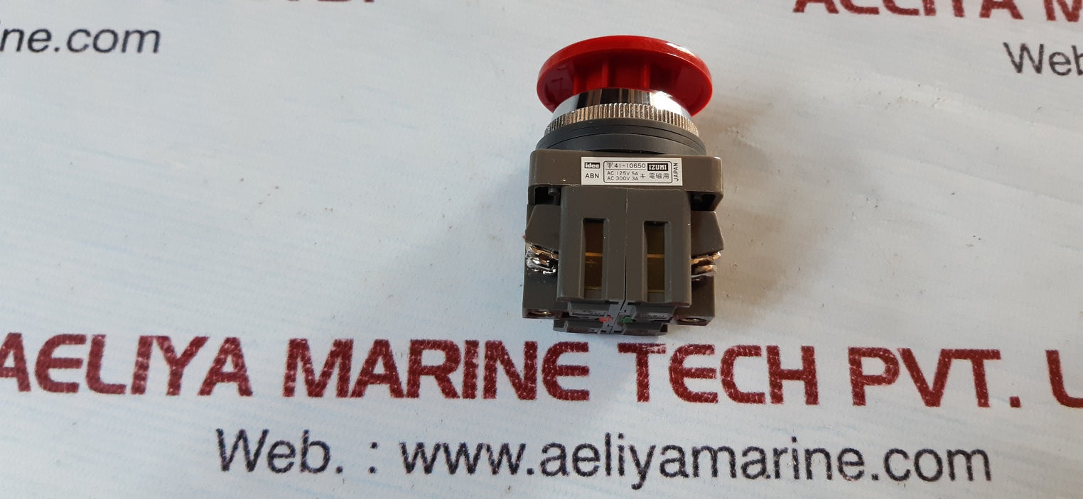 Idec abn301-r push button