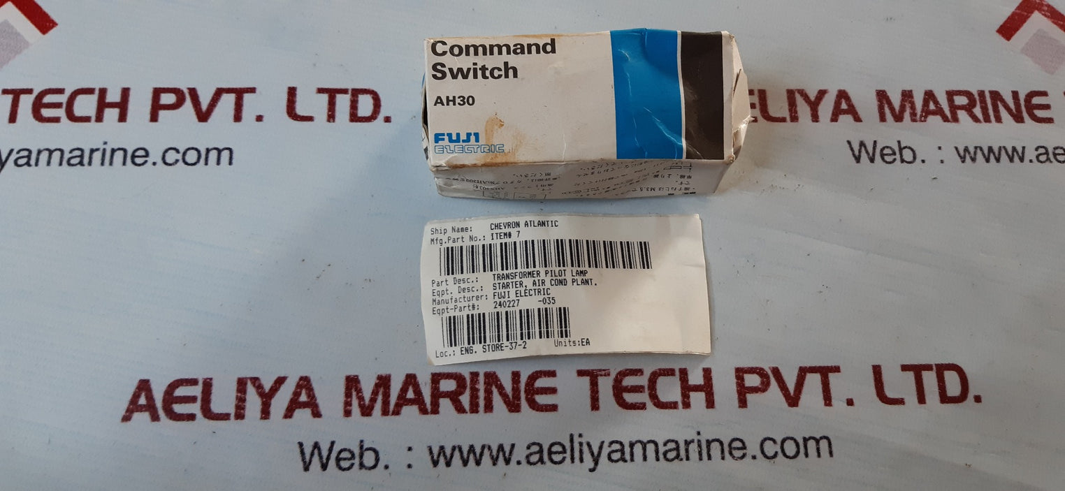 Fuji electric ah30-zm command switch