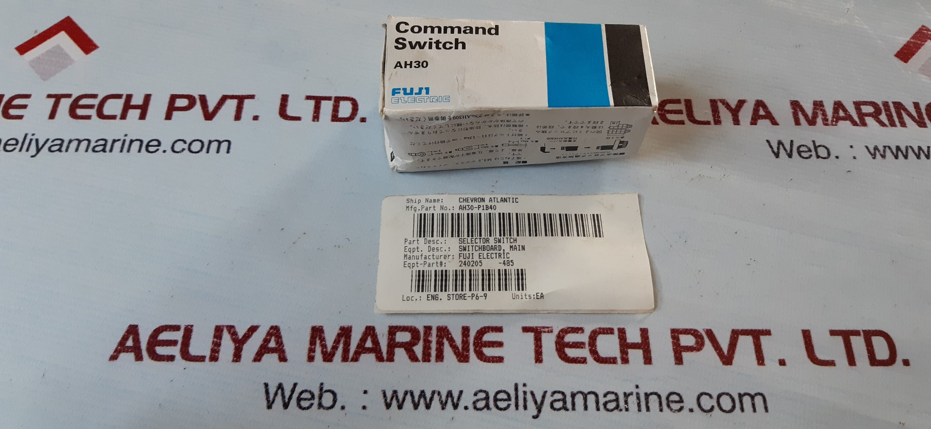 Lot of 3x fuji electric ah30-f command switch