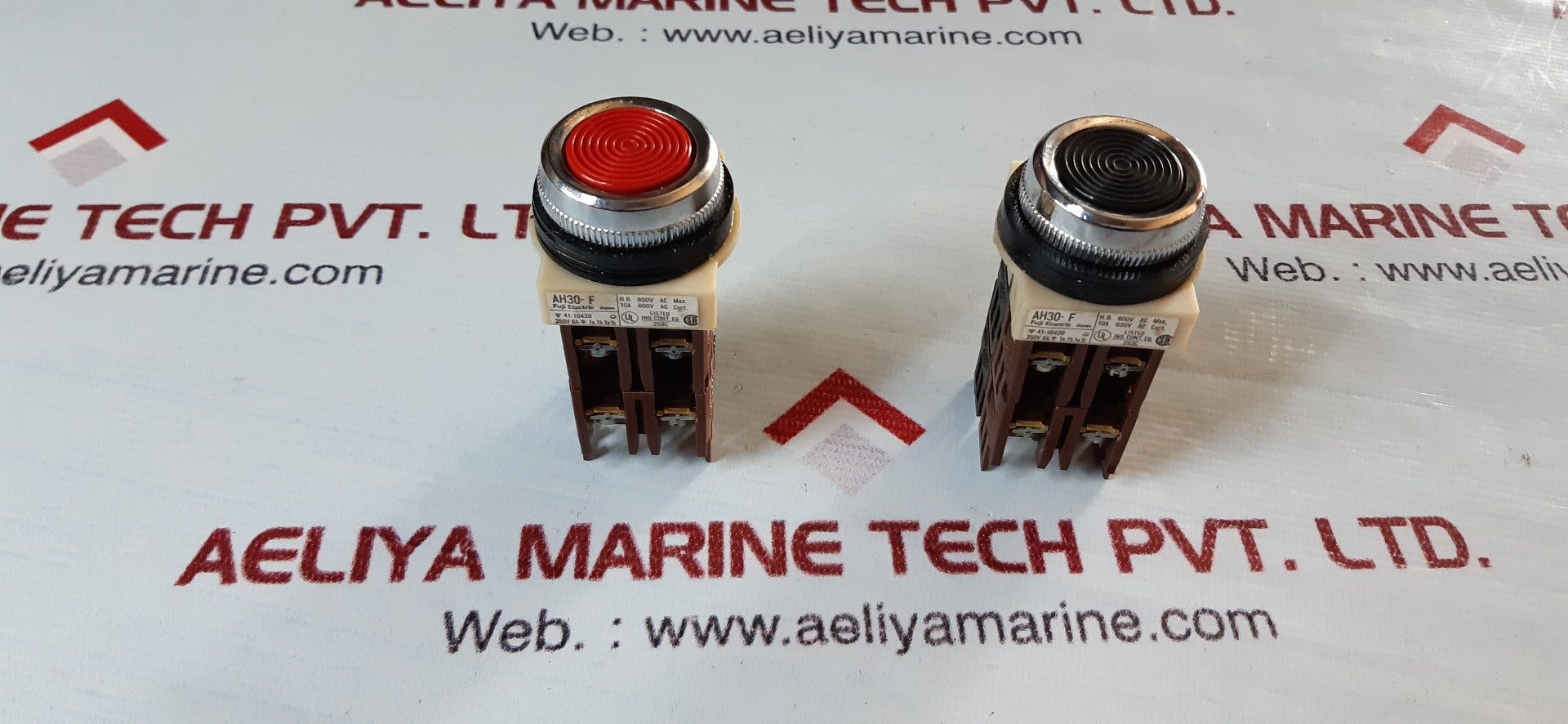 Lot of 3x fuji electric ah30-f command switch
