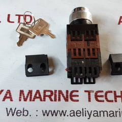 Fuji electric ah22-jc3c112 key selector switch