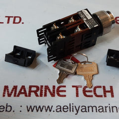 Fuji electric ah22-jc3c112 key selector switch