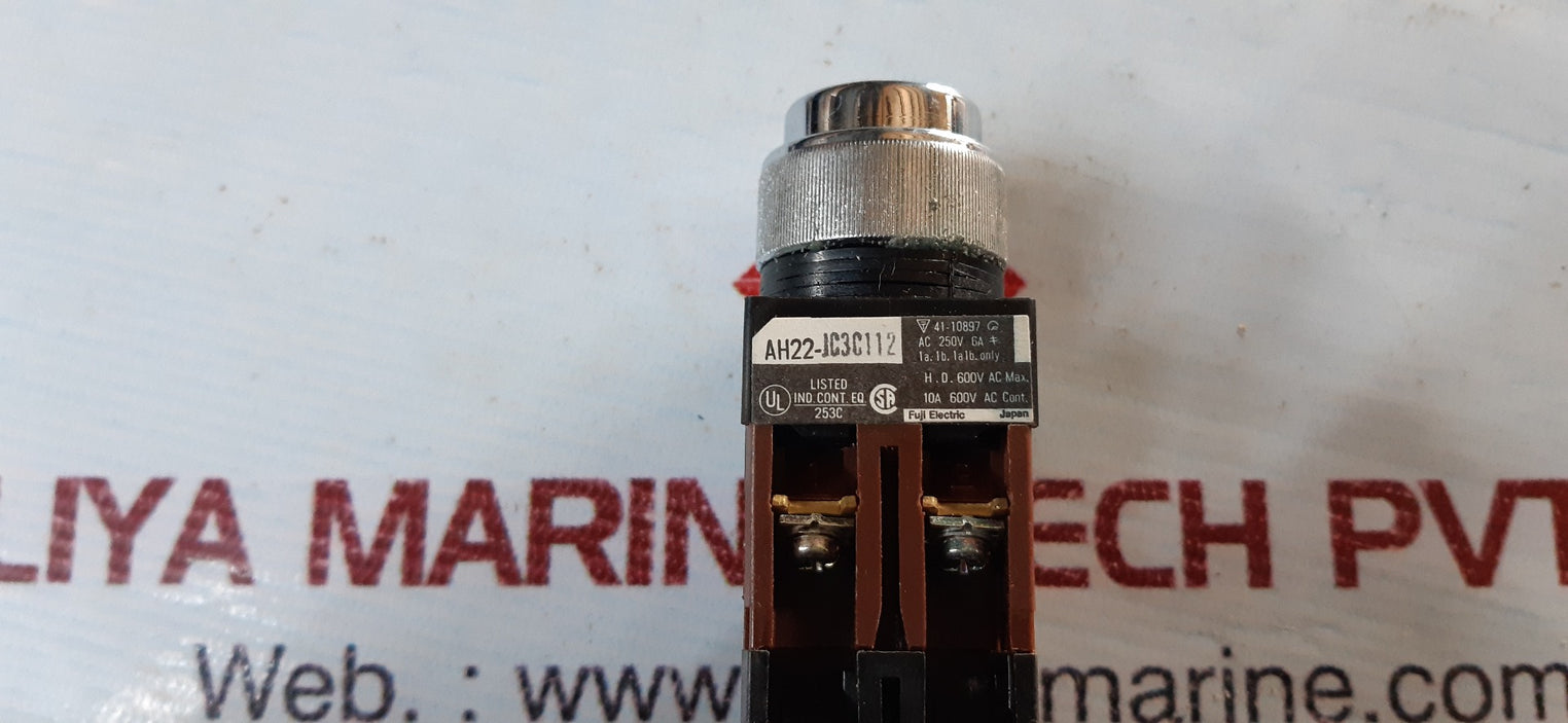 Fuji electric ah22-jc3c112 key selector switch