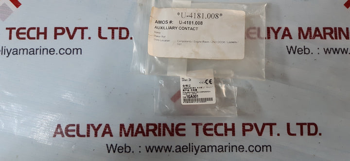 Mitsubishi electric un-ax2 auxilliary contact