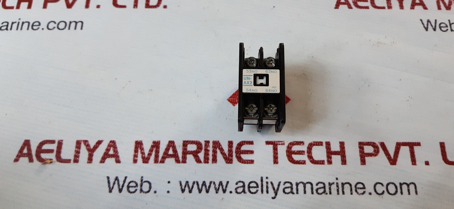 Mitsubishi electric un-ax2 auxilliary contact