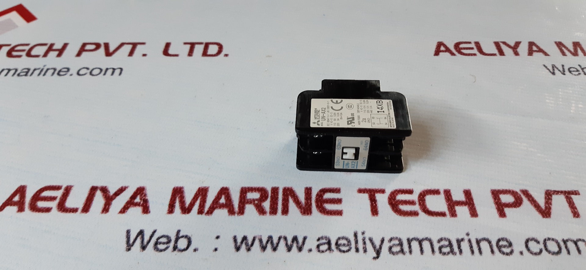 Mitsubishi electric un-ax2 auxilliary contact