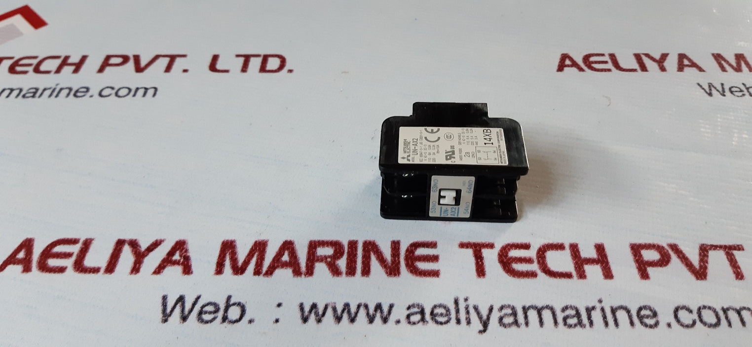 Mitsubishi electric un-ax2 auxilliary contact