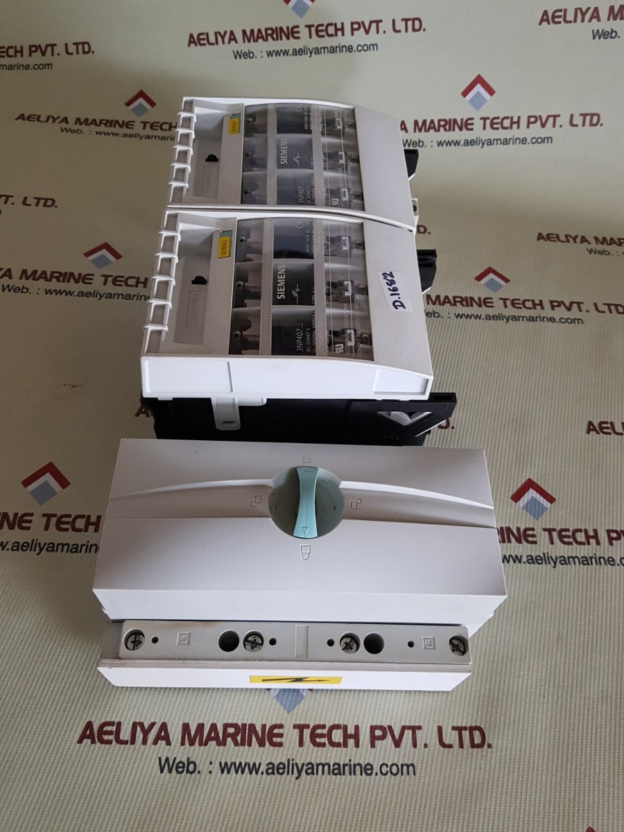 Siemens 3np407 fuseholder switch 160a 12w  Attachment
