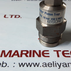 Yarway class 600 731/741 300psi 450f uni body piston trap