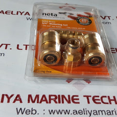 Neta 12mm solid brass 3/4'' watering set