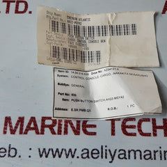 Fuji electric ah22 push button switch ac 250v 6a