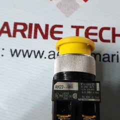 Fuji electric ah22 push button switch ac 250v 6a