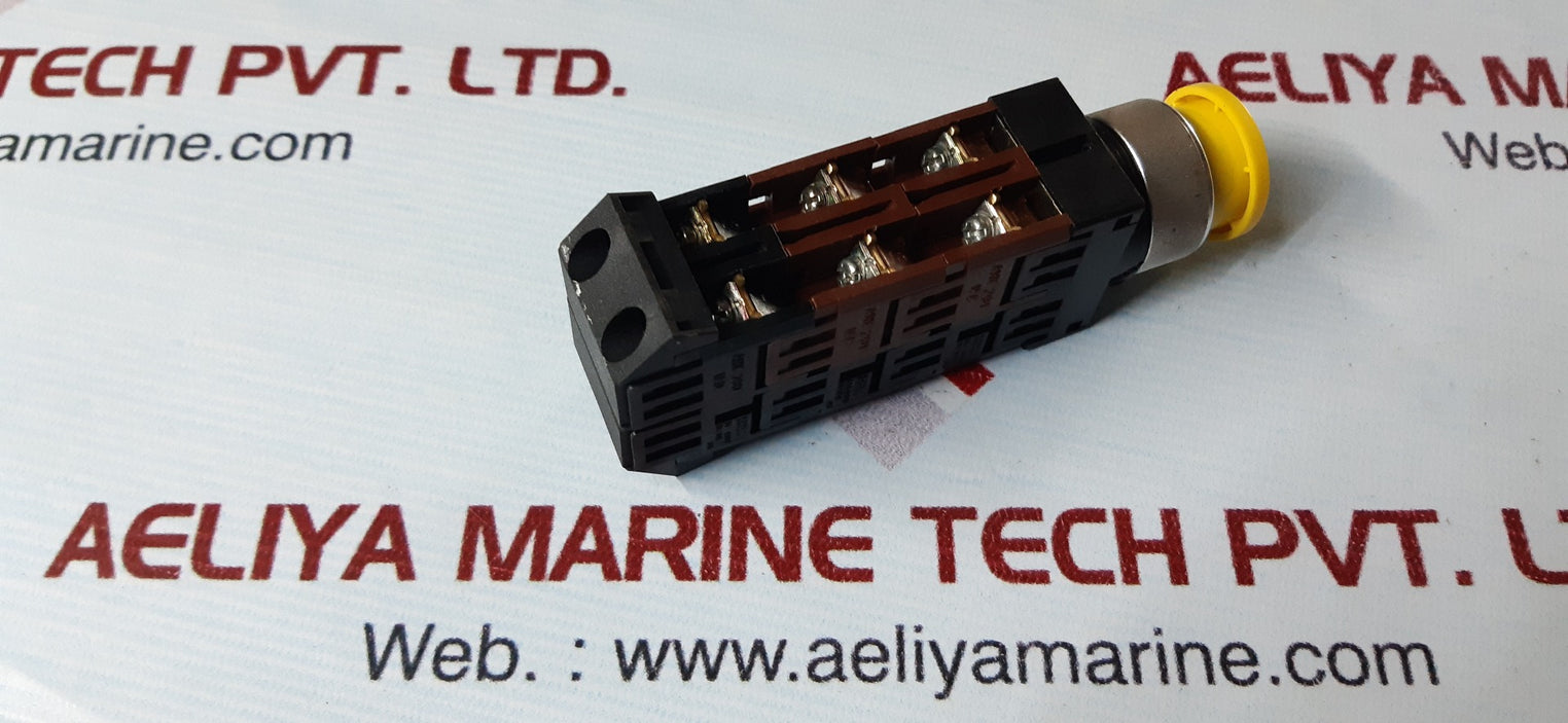 Fuji electric ah22 push button switch ac 250v 6a