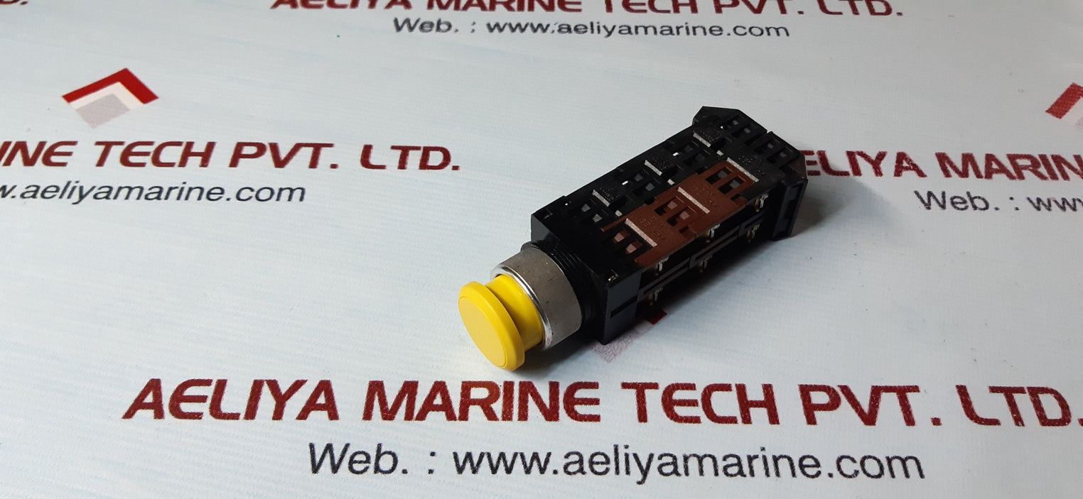 Fuji electric ah22 push button switch ac 250v 6a