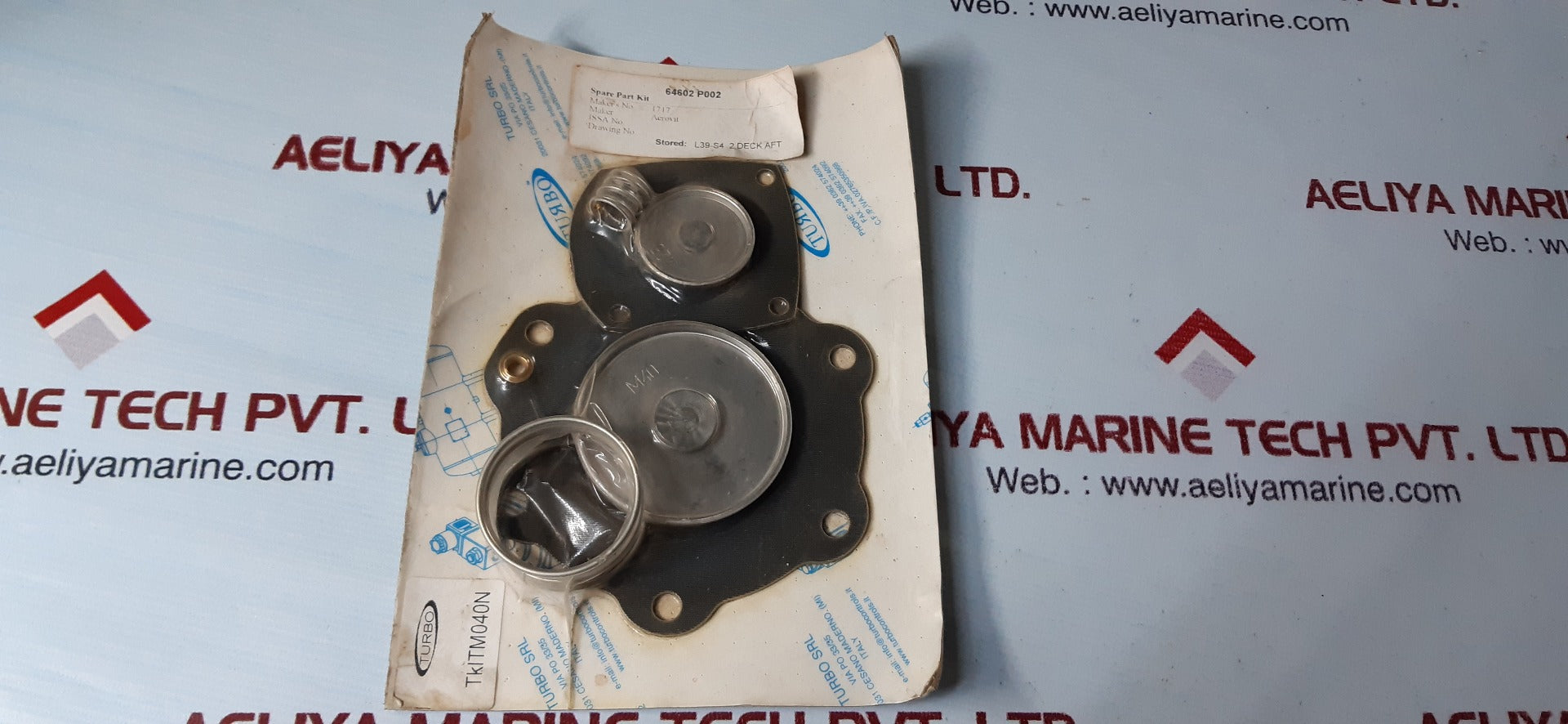 Turbo tkitm040n spare part kit