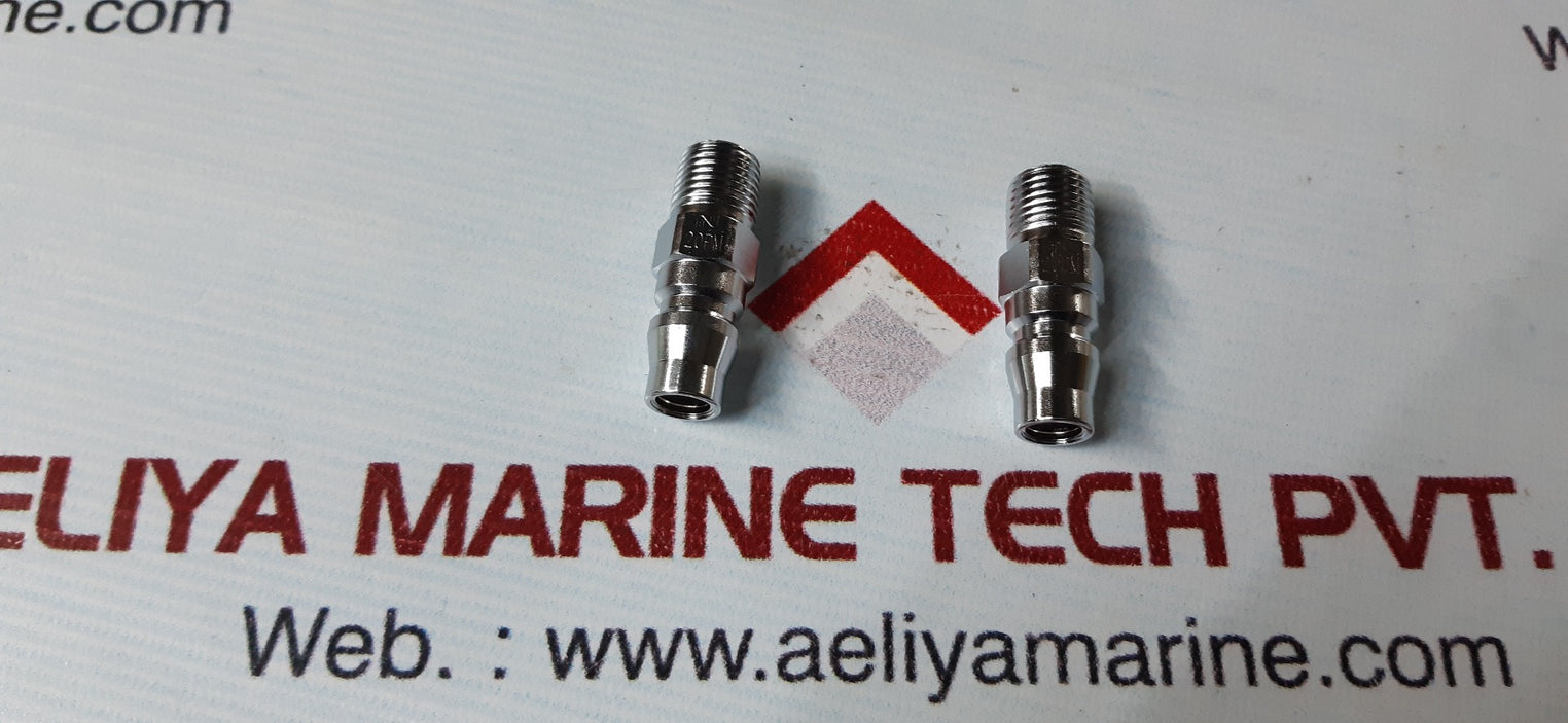 Lot of 5X Nitto kohki hi cupla 20 pm quick connect pneumatic coupler plug