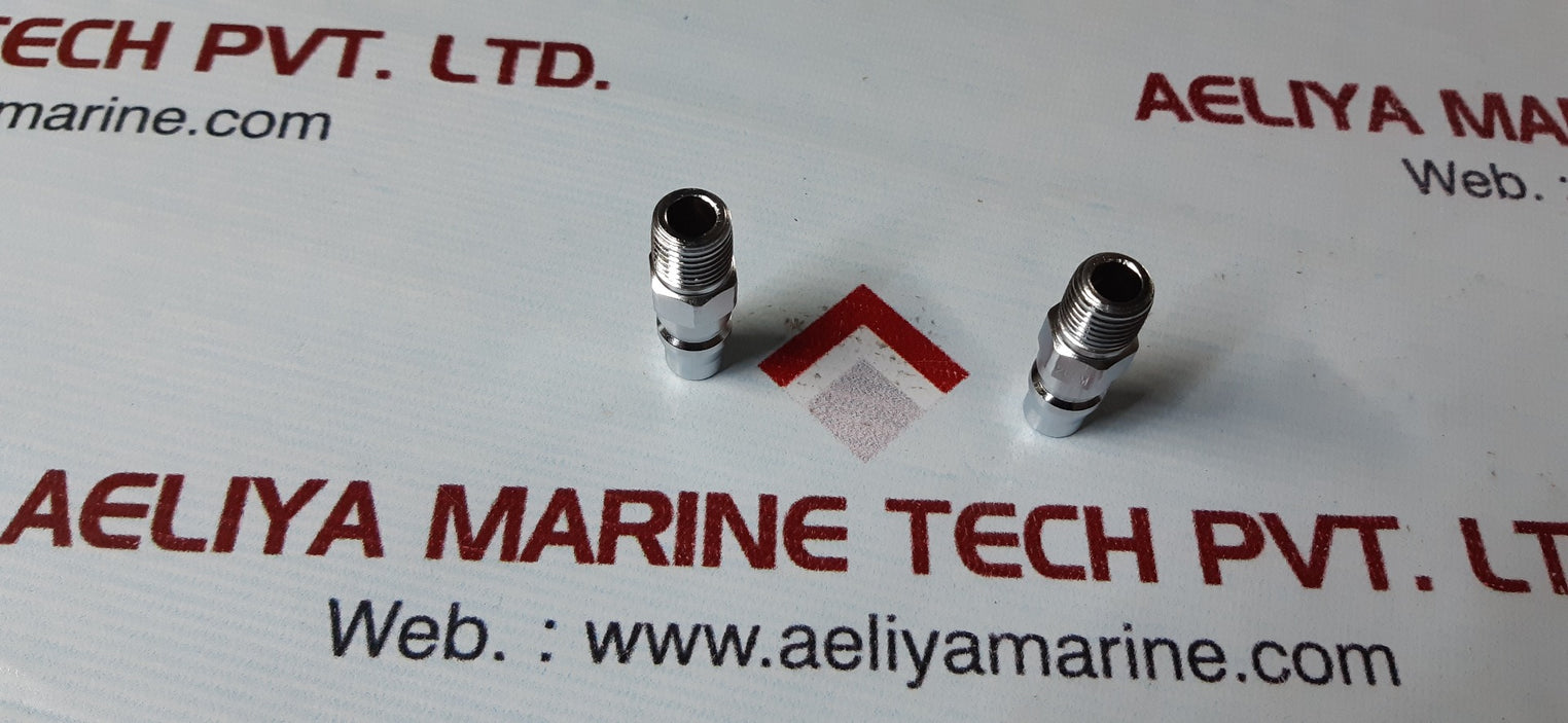 Lot of 5X Nitto kohki hi cupla 20 pm quick connect pneumatic coupler plug