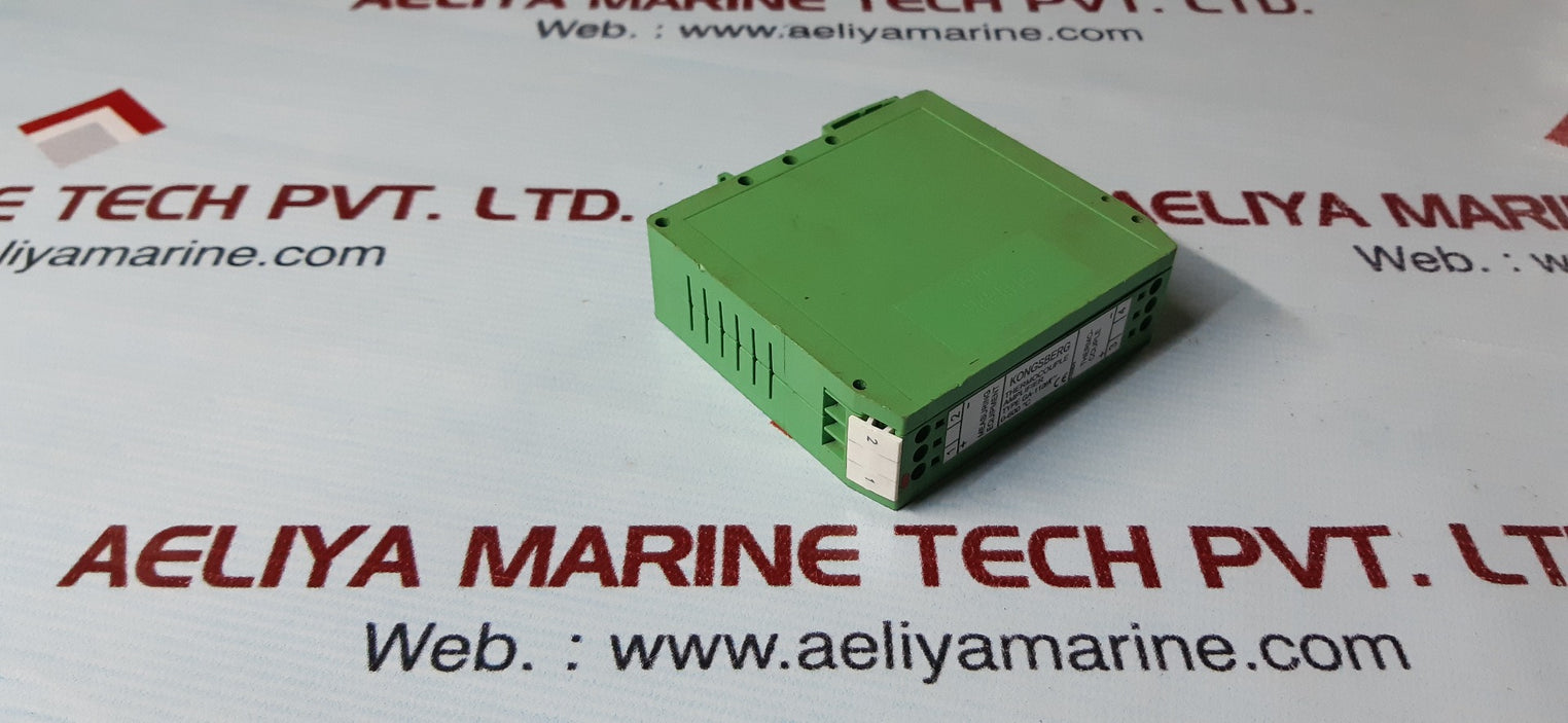 Kongsberg ga-110/a thermocouple amplifier 0-600'c