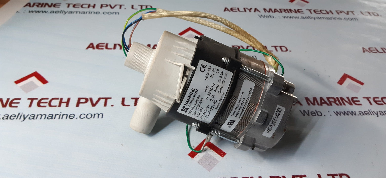 Hanning elektro-werke up30-890 drain pump 56.00.153