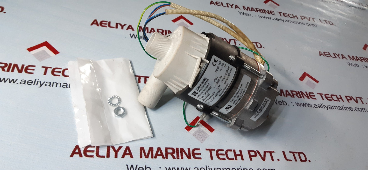 Hanning elektro-werke up30-890 drain pump 56.00.153