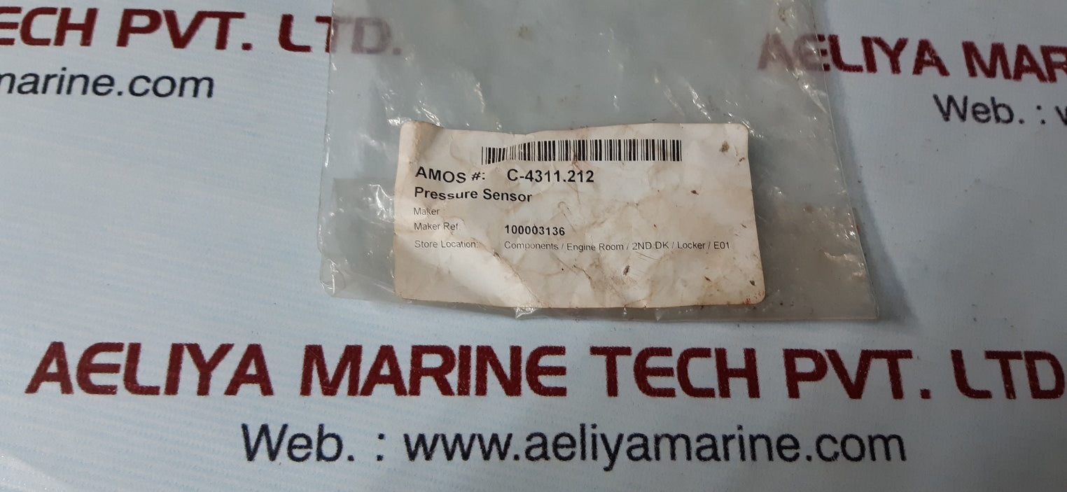 Mbs1900 pressure sensor1-15bar