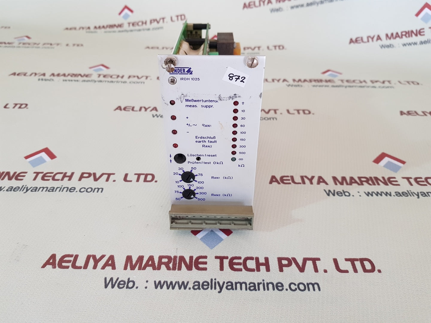 Bender irdh1025lyx insulation monitoring device