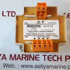 Noratel fr84b-400230 isolating transformer