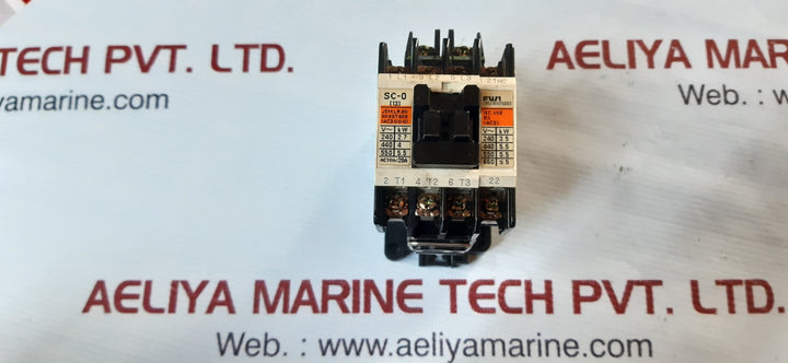Fuji electric sc-0(13) 4nc0f0 contactor