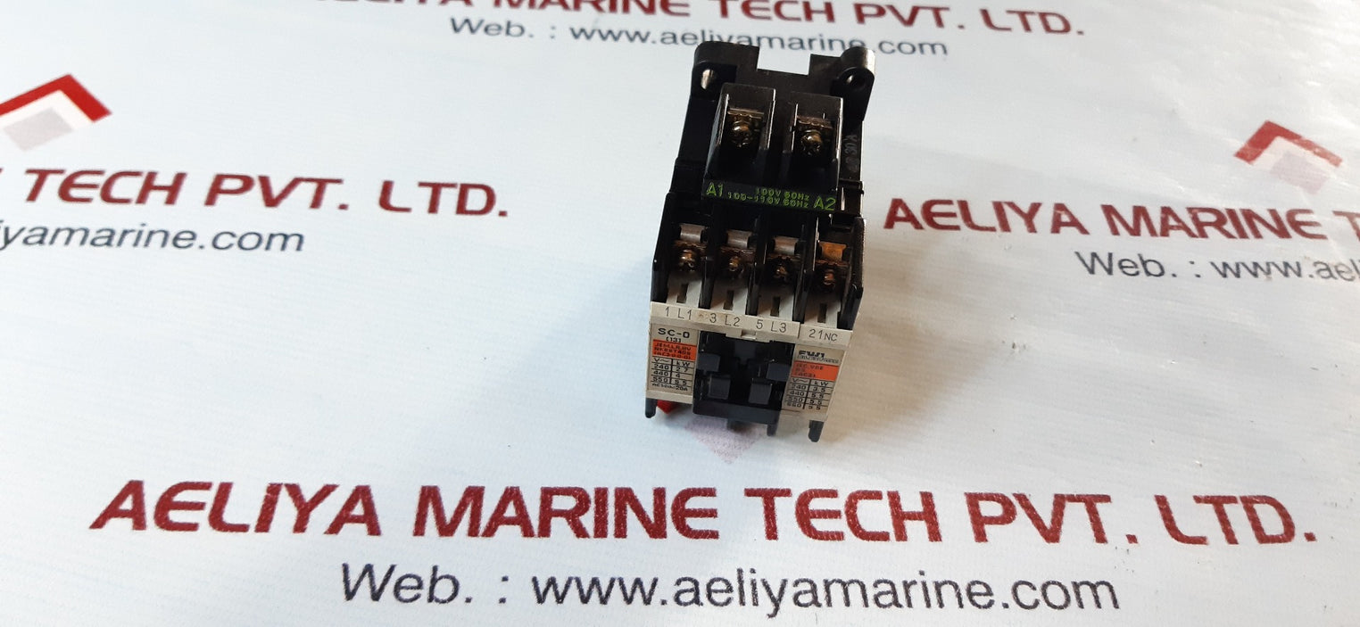 Fuji electric sc-0(13) 4nc0f0 contactor