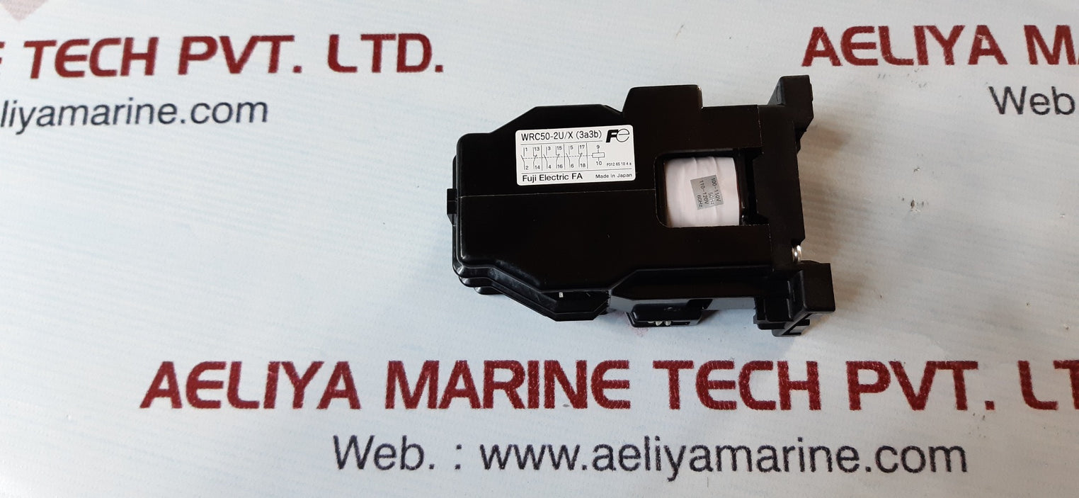 Fuji electric wrc50-2u/x (3a3b) control relay