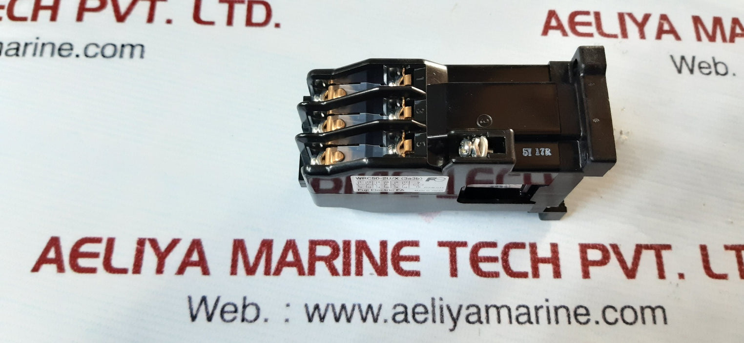 Fuji electric wrc50-2u/x (3a3b) control relay