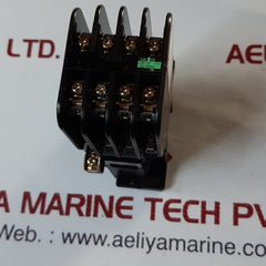 Fuji electric srca50-3f/x 4a4b auxiliary relay 100/100-110v 50/60hz coil