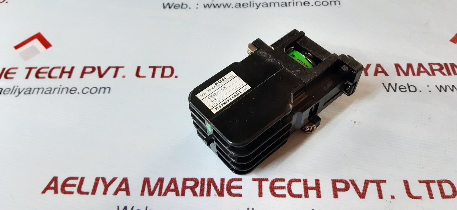 Fuji electric srca50-3f/x 4a4b auxiliary relay 100/100-110v 50/60hz coil