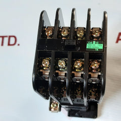 Fuji electric srca50-3f/x 4a4b auxiliary relay 100/100-110v 50/60hz coil