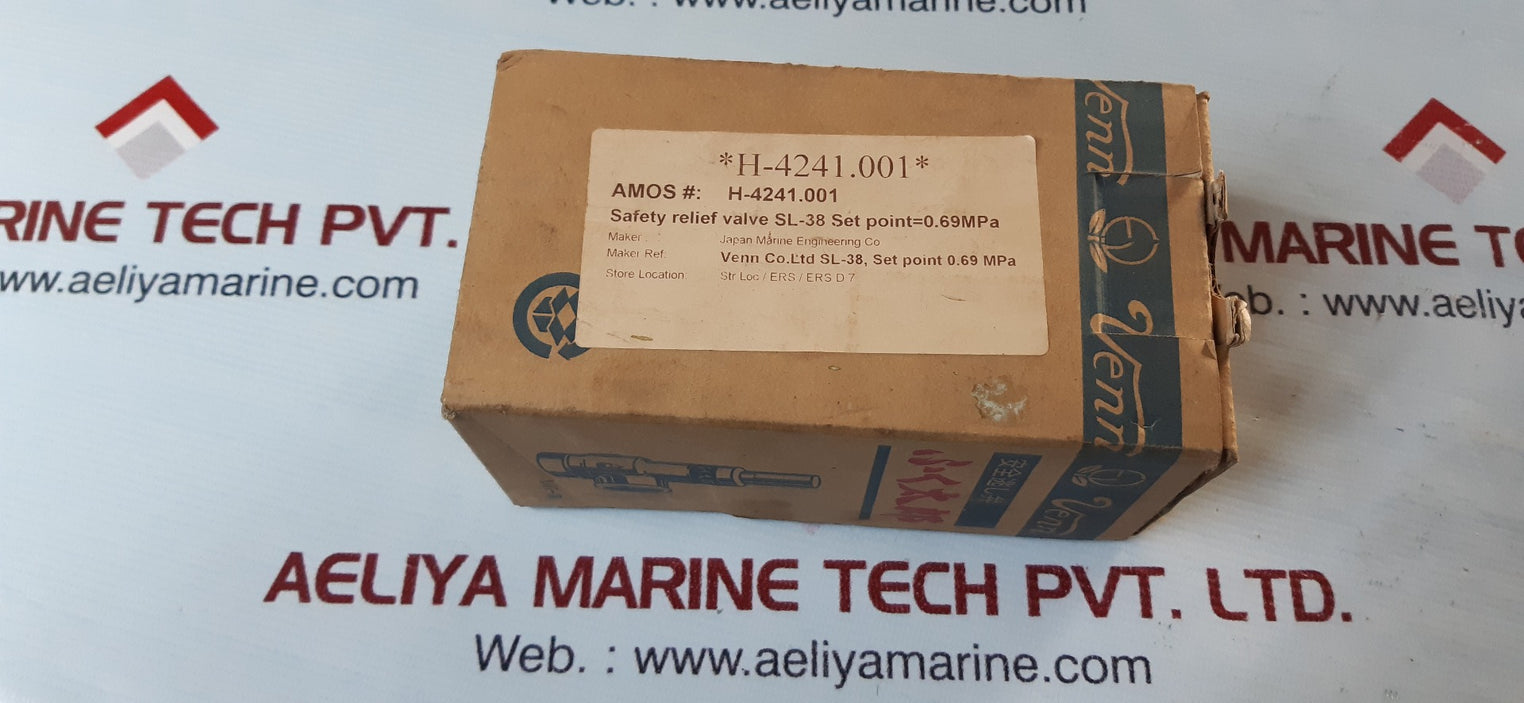 Venn sl-38 safety relief valve set.press 0.69mpa