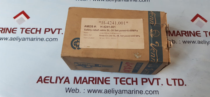 Venn sl-38 safety relief valve set.press 0.69mpa