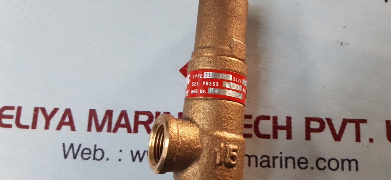 Venn sl-38 safety relief valve set.press 0.69mpa