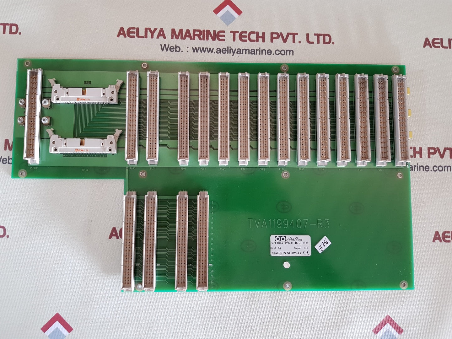 Asacom roa1199407 pcb card tva1199407-r3