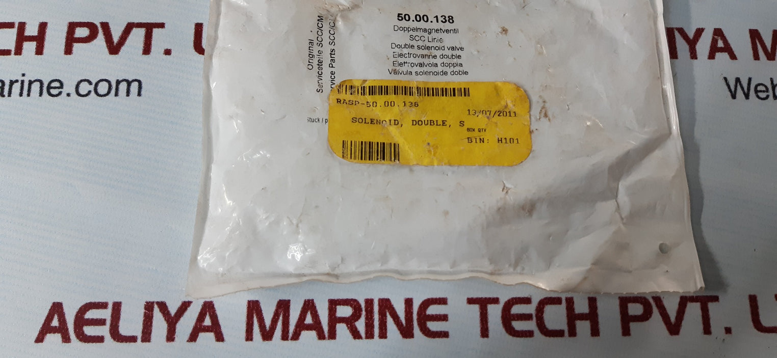 Invensys double solenoid valve rasp 50.00.138