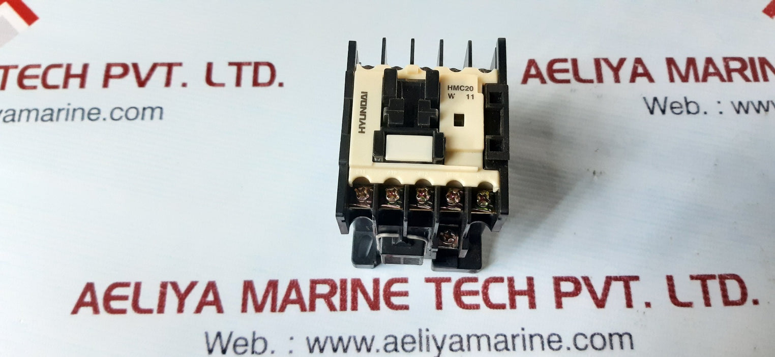 Hyundai hmc20 w11 magnetic contactor 400/400...440v 50/60hz