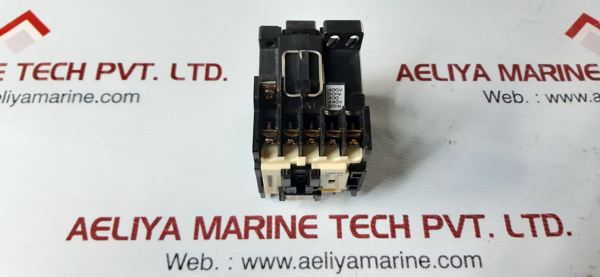 Hyundai hmc20 w11 magnetic contactor 400/400...440v 50/60hz