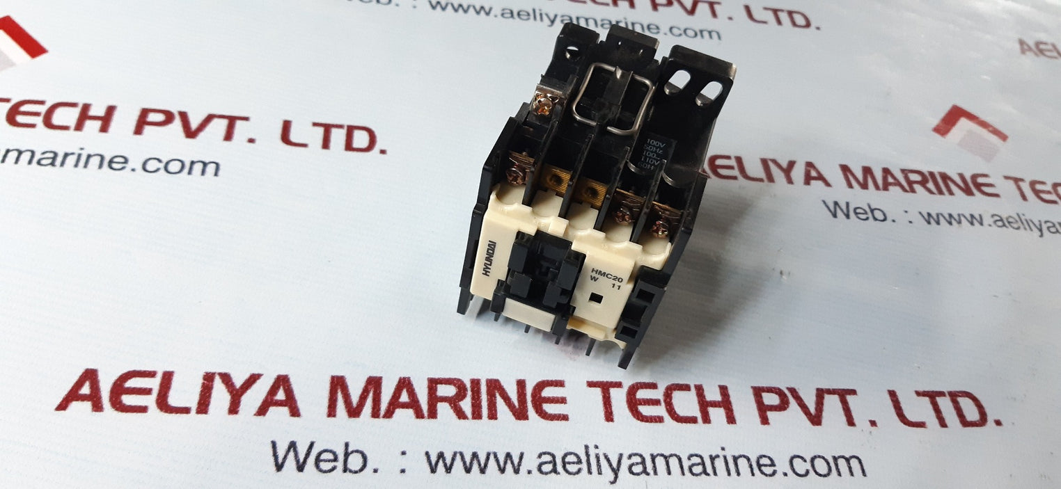 Hyundai hmc20 w11 magnetic contactor 100/100...110v 50/60hz