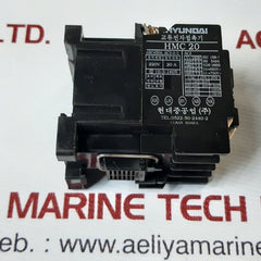 Hyundai hmc20 w11 magnetic contactor 100/100...110v 50/60hz