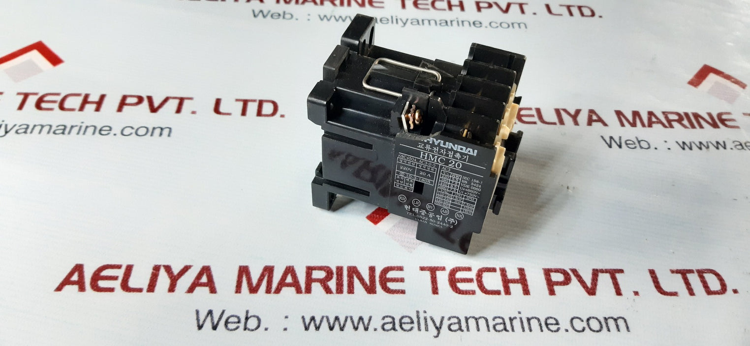 Hyundai hmc20 w11 magnetic contactor 100/100...110v 50/60hz
