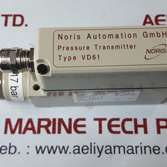 Noris vd61-4 pressure transmitter 17bar