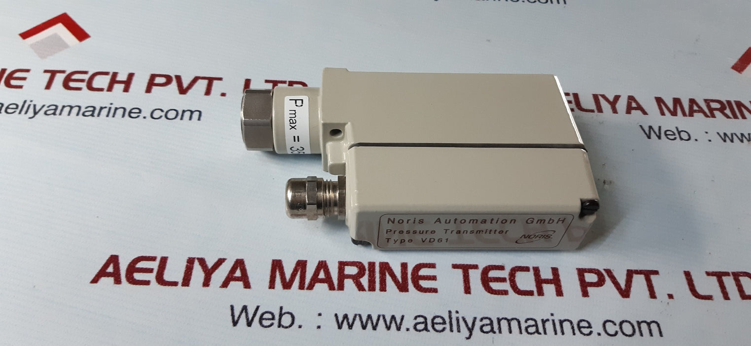 Noris vd61-6 pressure transmitter pmax 35bar