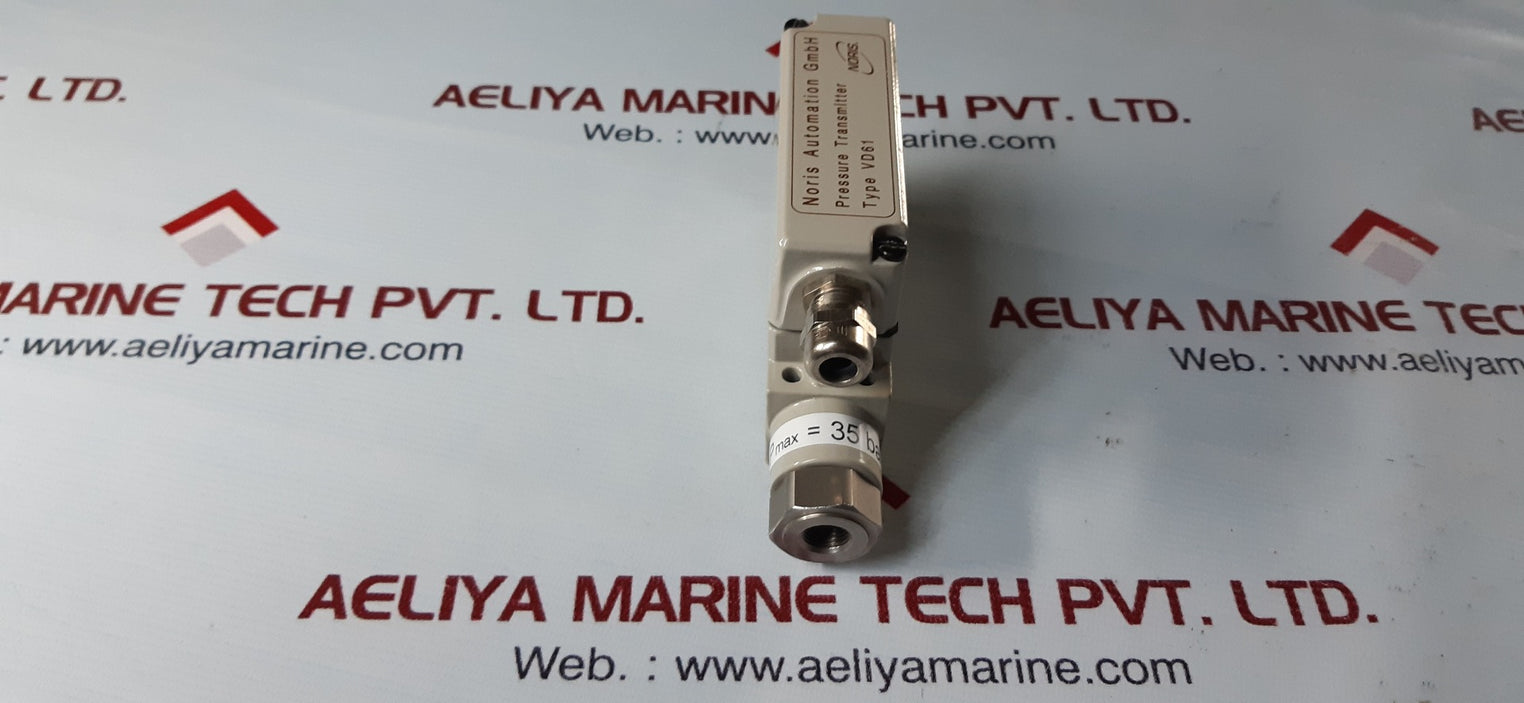 Noris vd61-6 pressure transmitter pmax 35bar