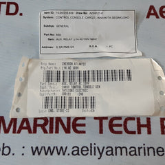 Omron ly4 aux.relay 100/110vac